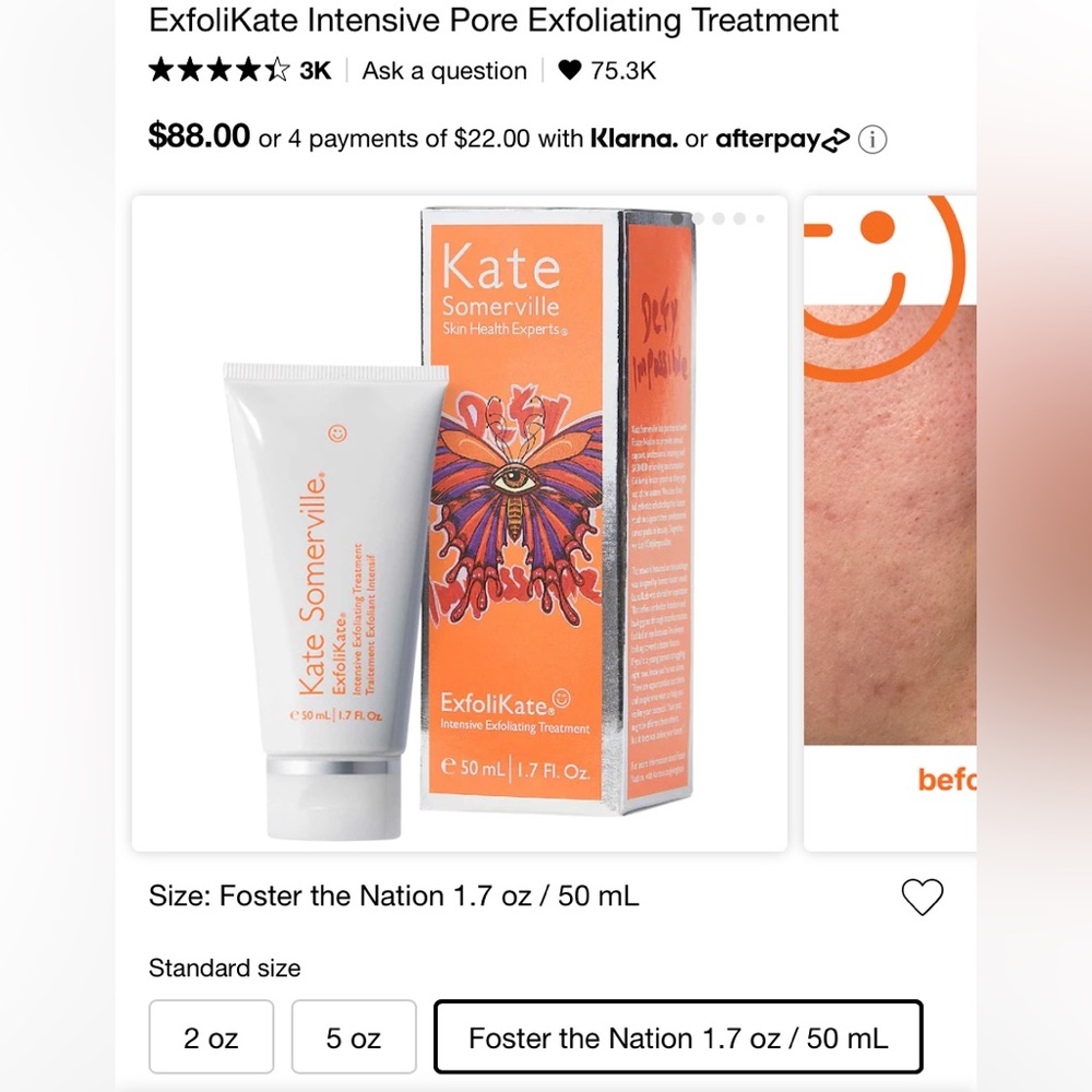 Kate Somerville Exfolikate Treatment 1.7 Fl Oz
